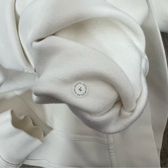 Lululemon White Fleece All Yours Hoodie - Picture 13 of 13